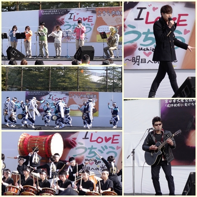 ステージは多種多彩な内容！！