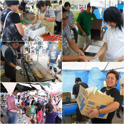 特設屋台村！大盛況！！